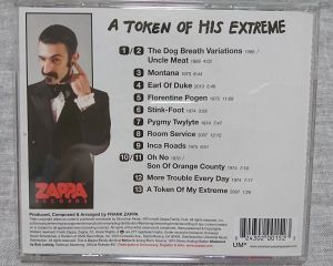 A TOKEN OF HIS EXTREME (SOUNDTRACK) / FRANK ZAPPA