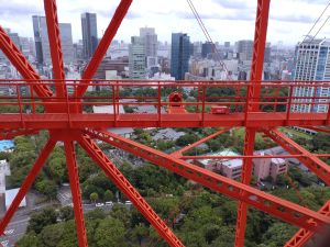 東京タワー上ってみた
